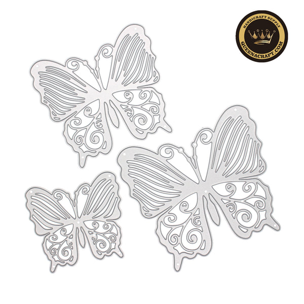 【Original】3PCS Butterfly Dies