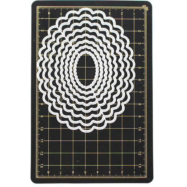 Elliptical Small Wave Frame Dies
