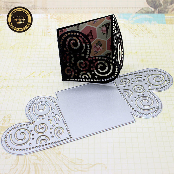 【Original】Heart-Shaped Folding Card Dies