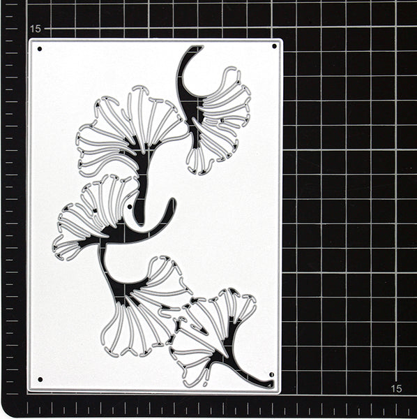 【Original】Ginkgo Leaves Background Dies