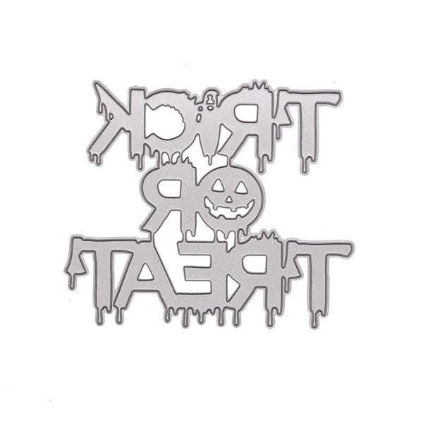 【Original】‘TRICK OR TREAT’ Halloween Word Die