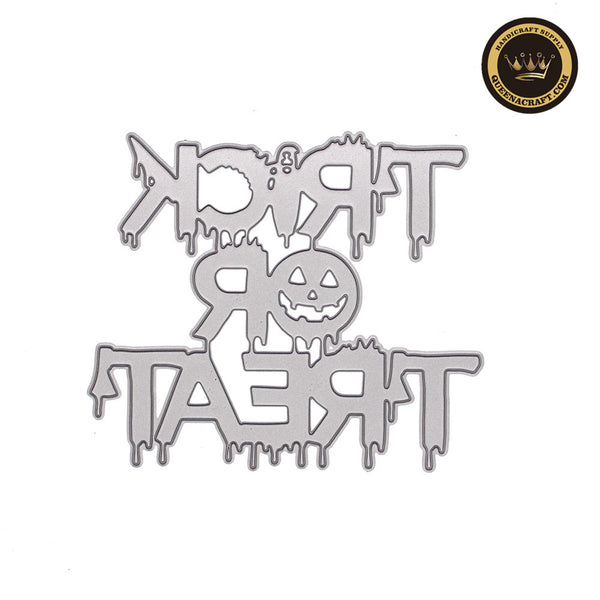 【Original】‘TRICK OR TREAT’ Halloween Word Die