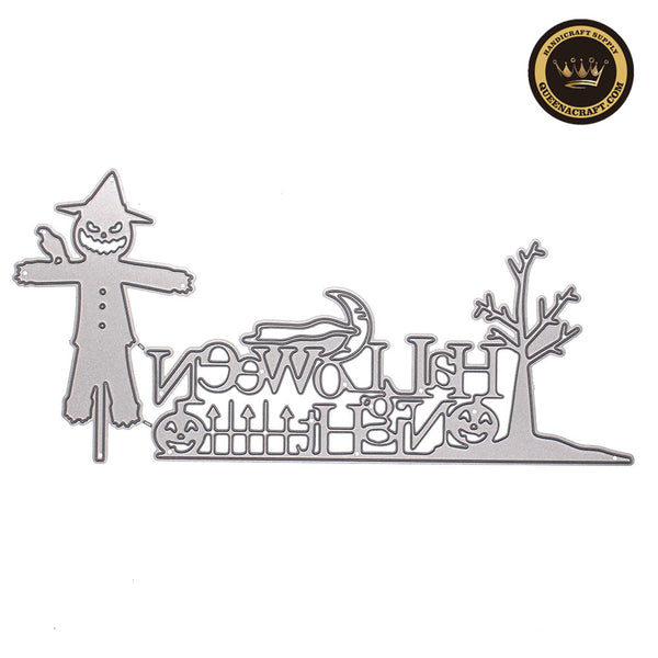 【Original】Halloween Scarecrow Spooky Dies