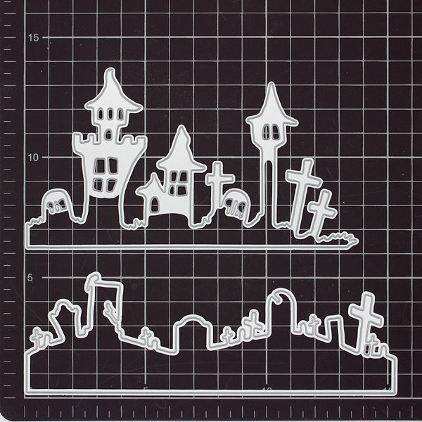 【Original】Halloween Cemetery Castle Dies