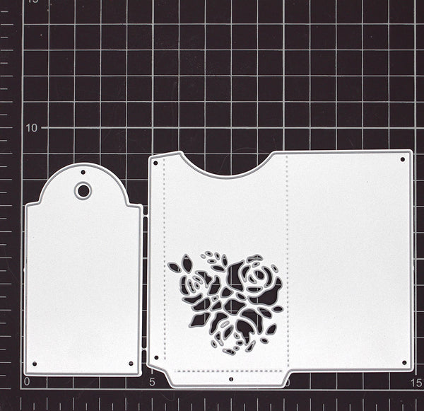 【Original】Hollow Rose Pocket Dies