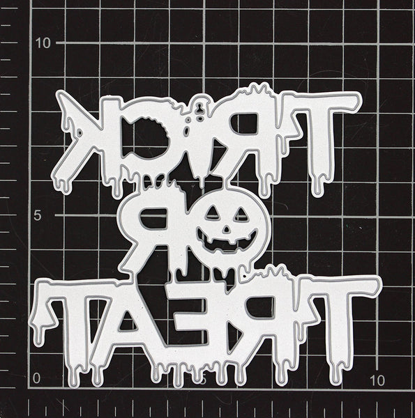 【Original】‘TRICK OR TREAT’ Halloween Word Die