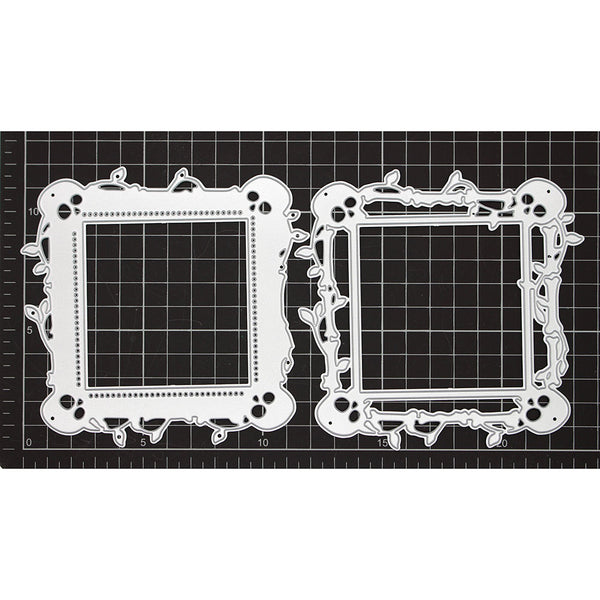 【Original】Halloween Skull Border Dies