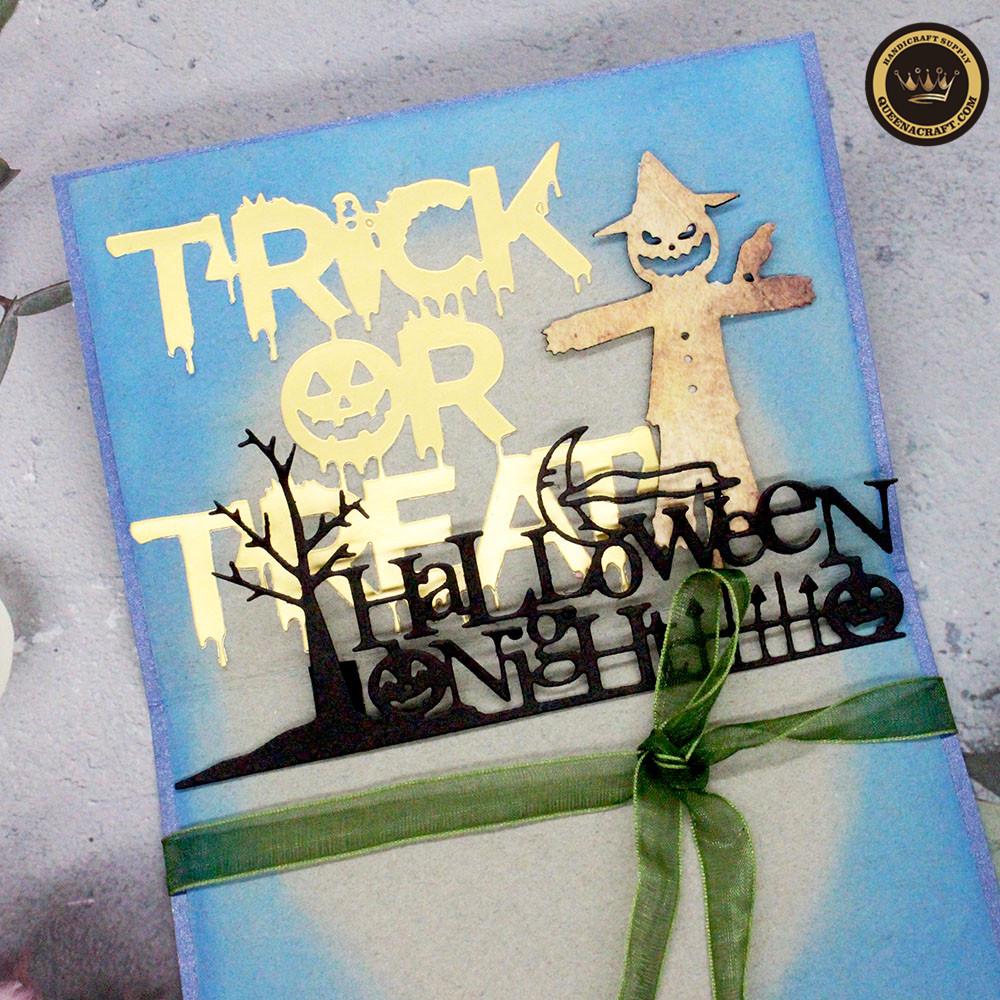 【Original】Halloween Scarecrow Spooky Dies