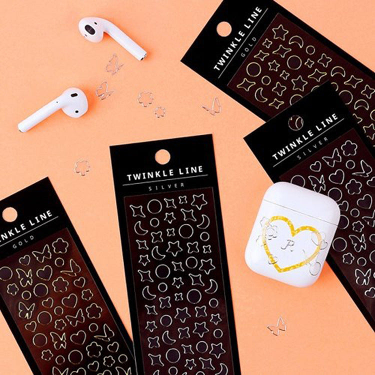 Stamping Material Stickers