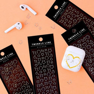 Stamping Material Stickers