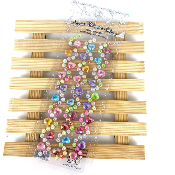 Shell Pattern Acrylic Crystal Dimensional Stickers