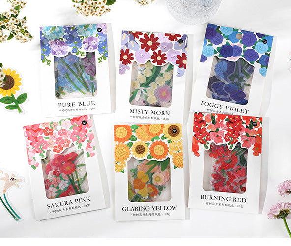 15pcs Shiny PET Stickers