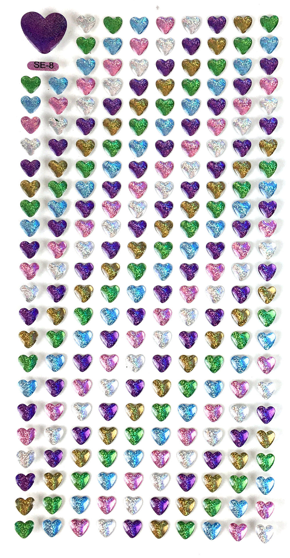 Crystal Dimensional Drip Transparent Stickers