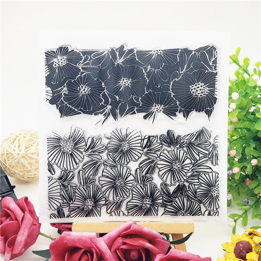 Flower Field Stamp