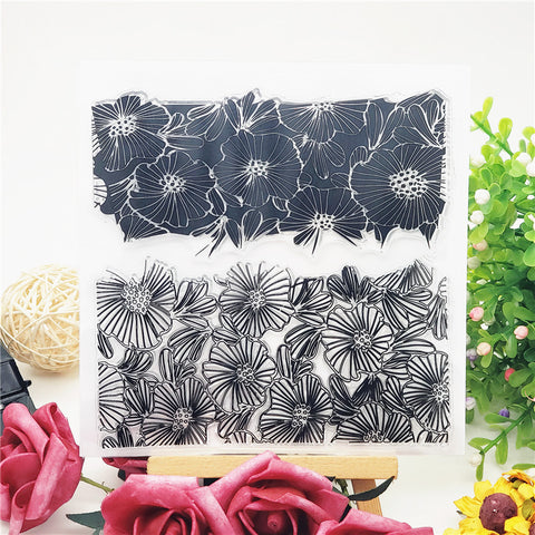 Flower Field Stamp