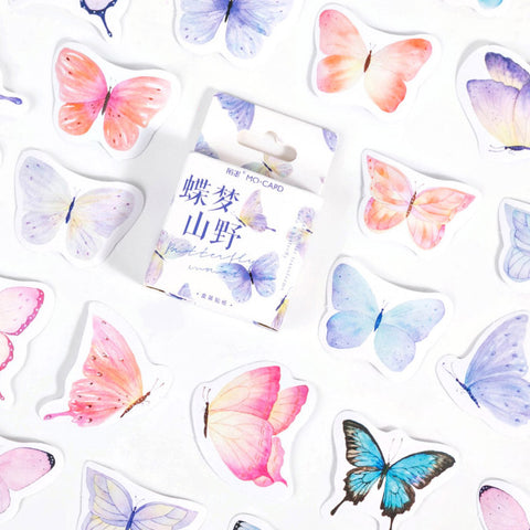 46PCS Butterfly Dreaming Stickers