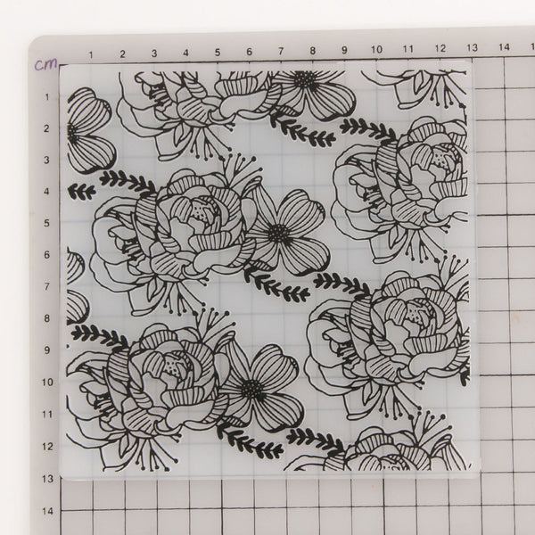 Flowers Embossing Folder