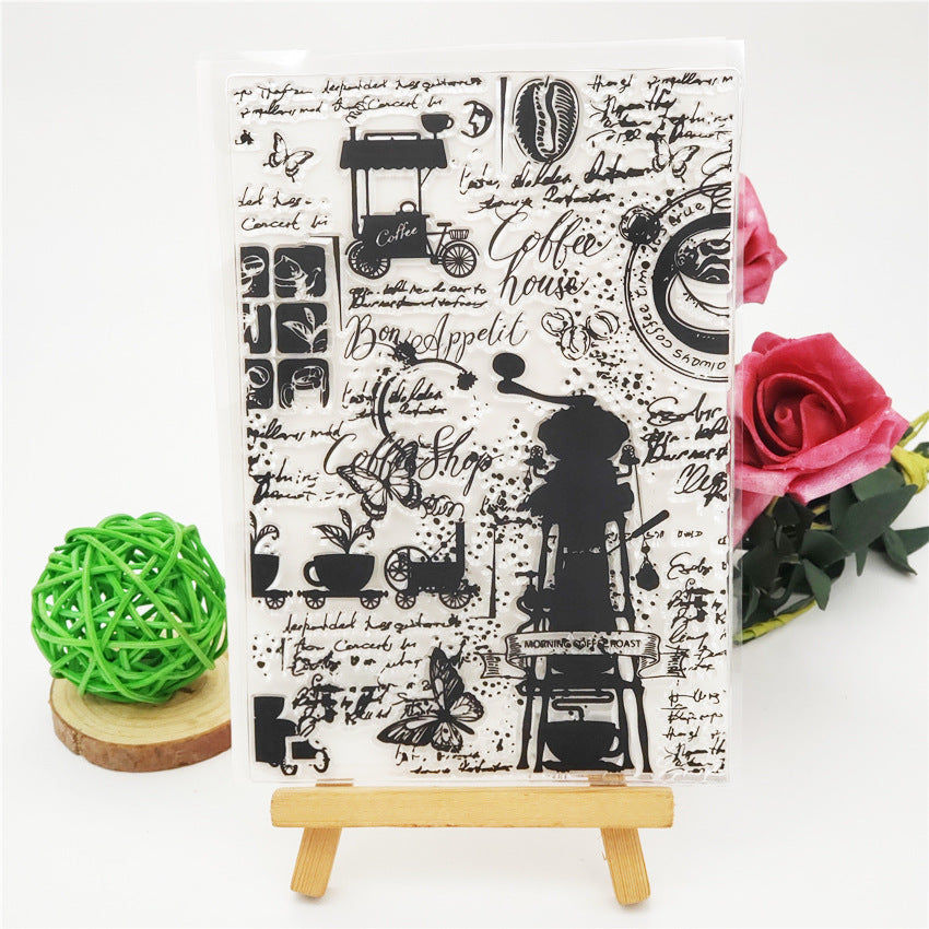 Lighthouse Mix Background Stamps