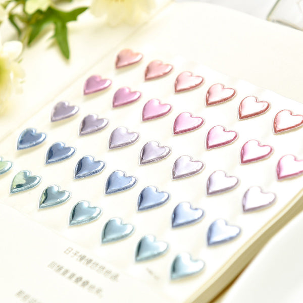 Love Beads Rigid Foam Stickers