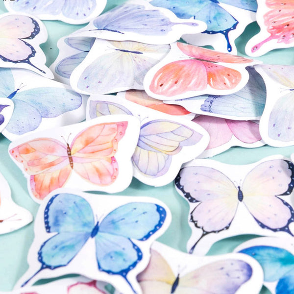 46PCS Butterfly Dreaming Stickers