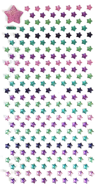 Crystal Dimensional Drip Transparent Stickers