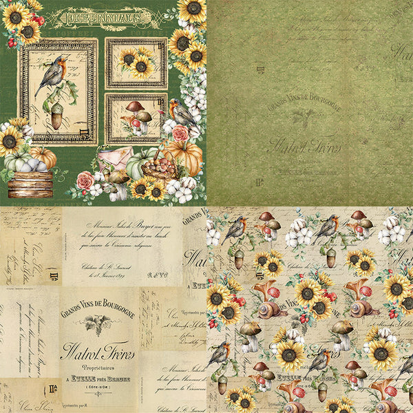 6" Vintage Rustic Series Paper Pad