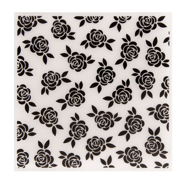 Roses Embossing Folder
