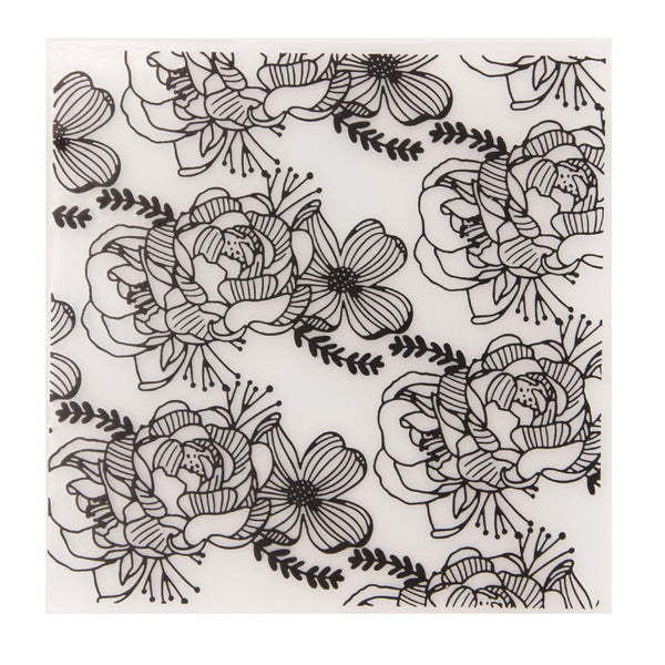 Flowers Embossing Folder