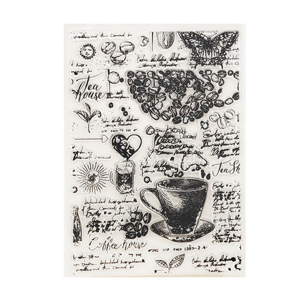 Mixed Element Background Stamps