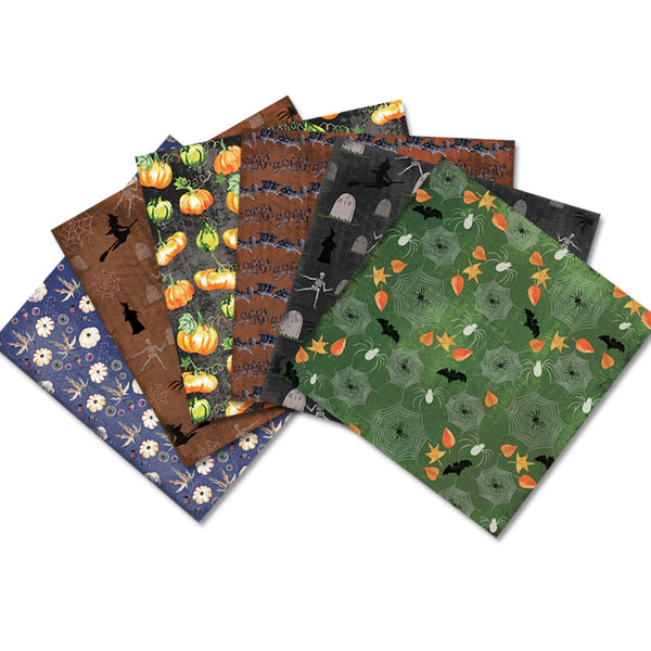 Halloween Themed Scrapbook Paper