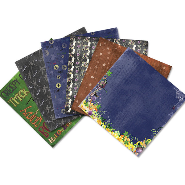 Halloween Themed Scrapbook Paper