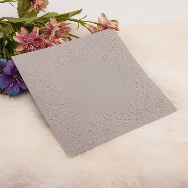 Snow Embossing Folder