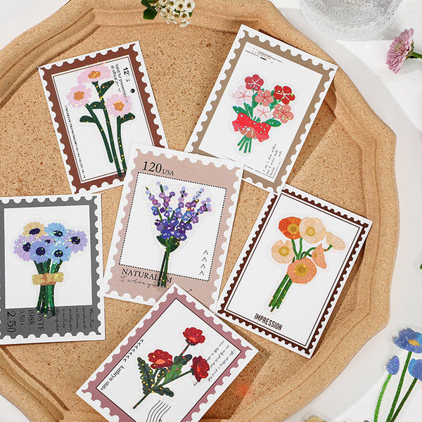 15pcs Shiny PET Stickers