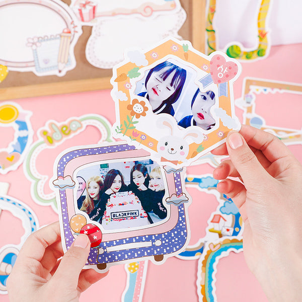 Cartoon Cute Photo Frame Series Stickers