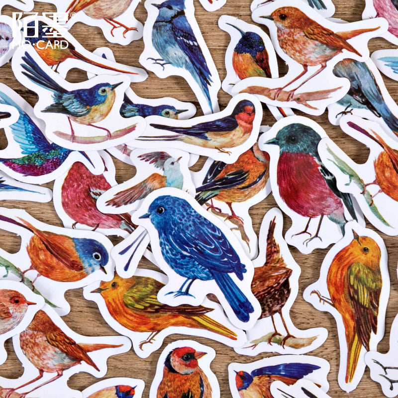 46 PCS Bird Stickers
