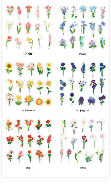 15pcs Shiny PET Stickers