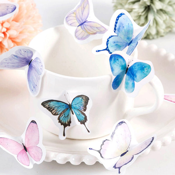 46PCS Butterfly Dreaming Stickers