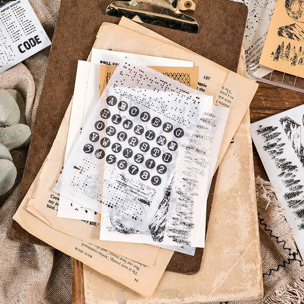 Minimalist Pattern Foam Stamps