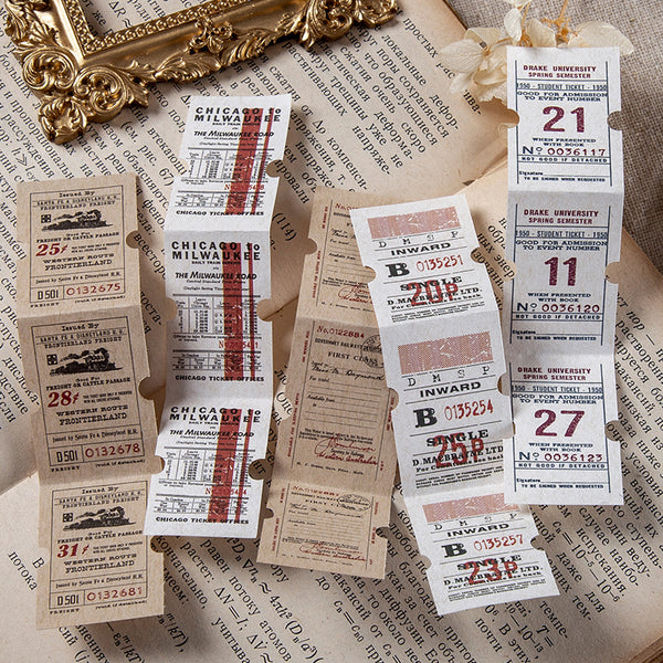 Vintage Note Series Scrapbook Paper