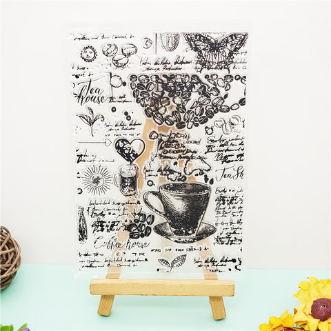 Mixed Element Background Stamps