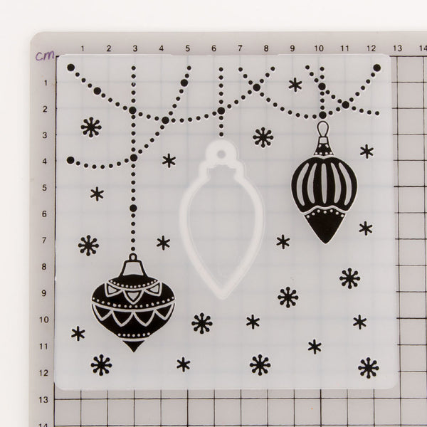 Christmas Bells Embossing Folder