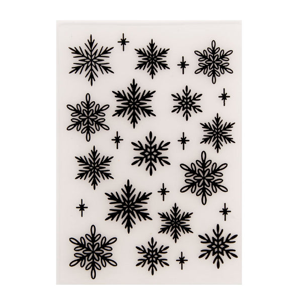 Snow Embossing Folder