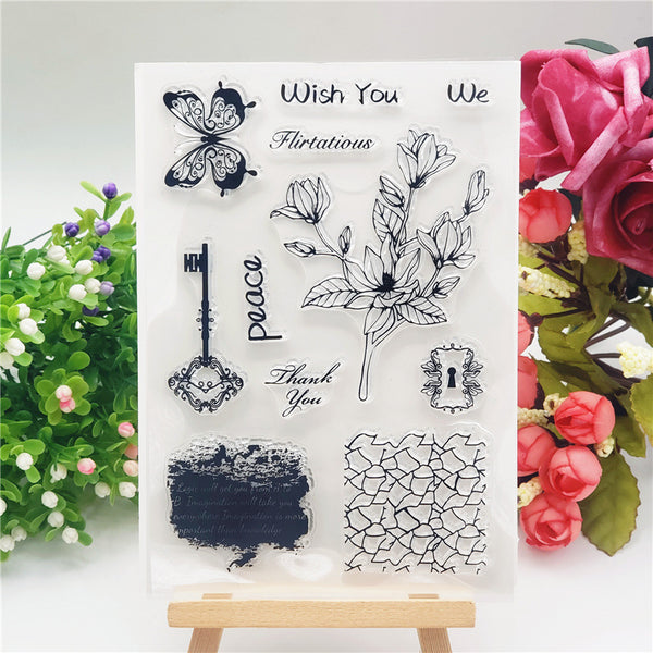 Key Flower Stamps