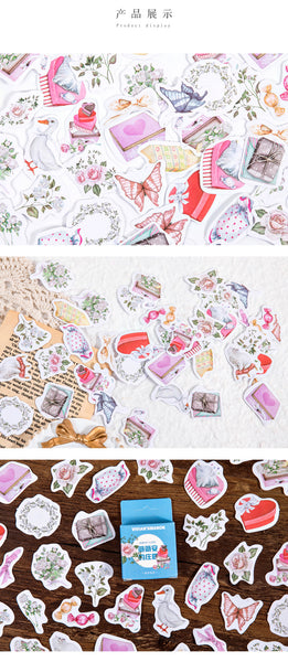 46 PCS Vivian's Manor Stickers