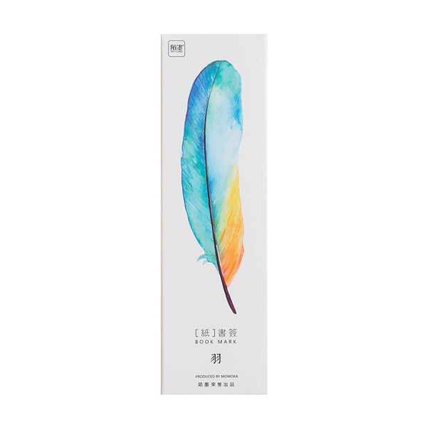 Feather Shaped Bookmark