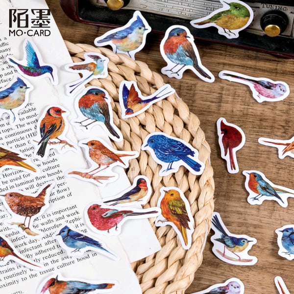 46 PCS Bird Stickers