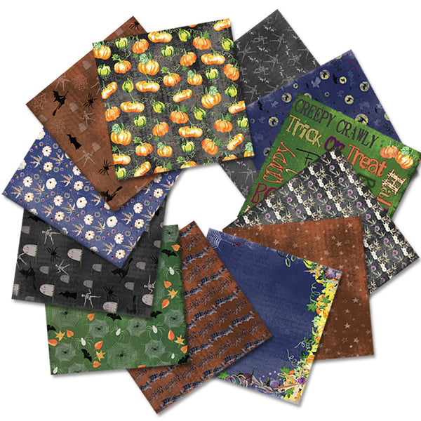 Halloween Themed Scrapbook Paper