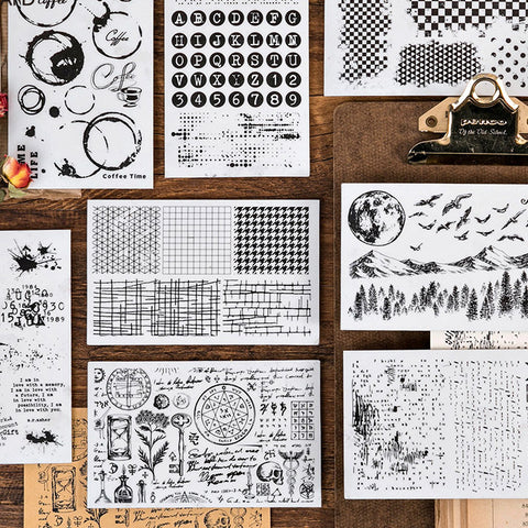 Minimalist Pattern Foam Stamps