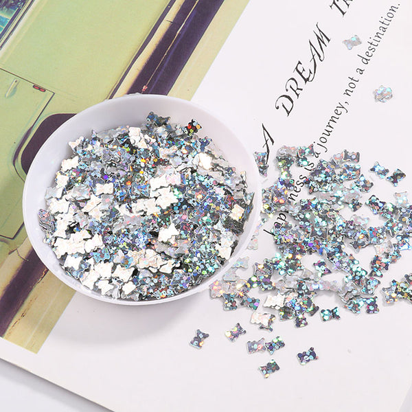 3*5mm Bear PVC sequins