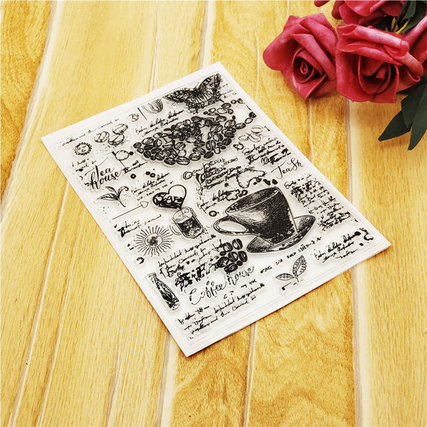 Mixed Element Background Stamps